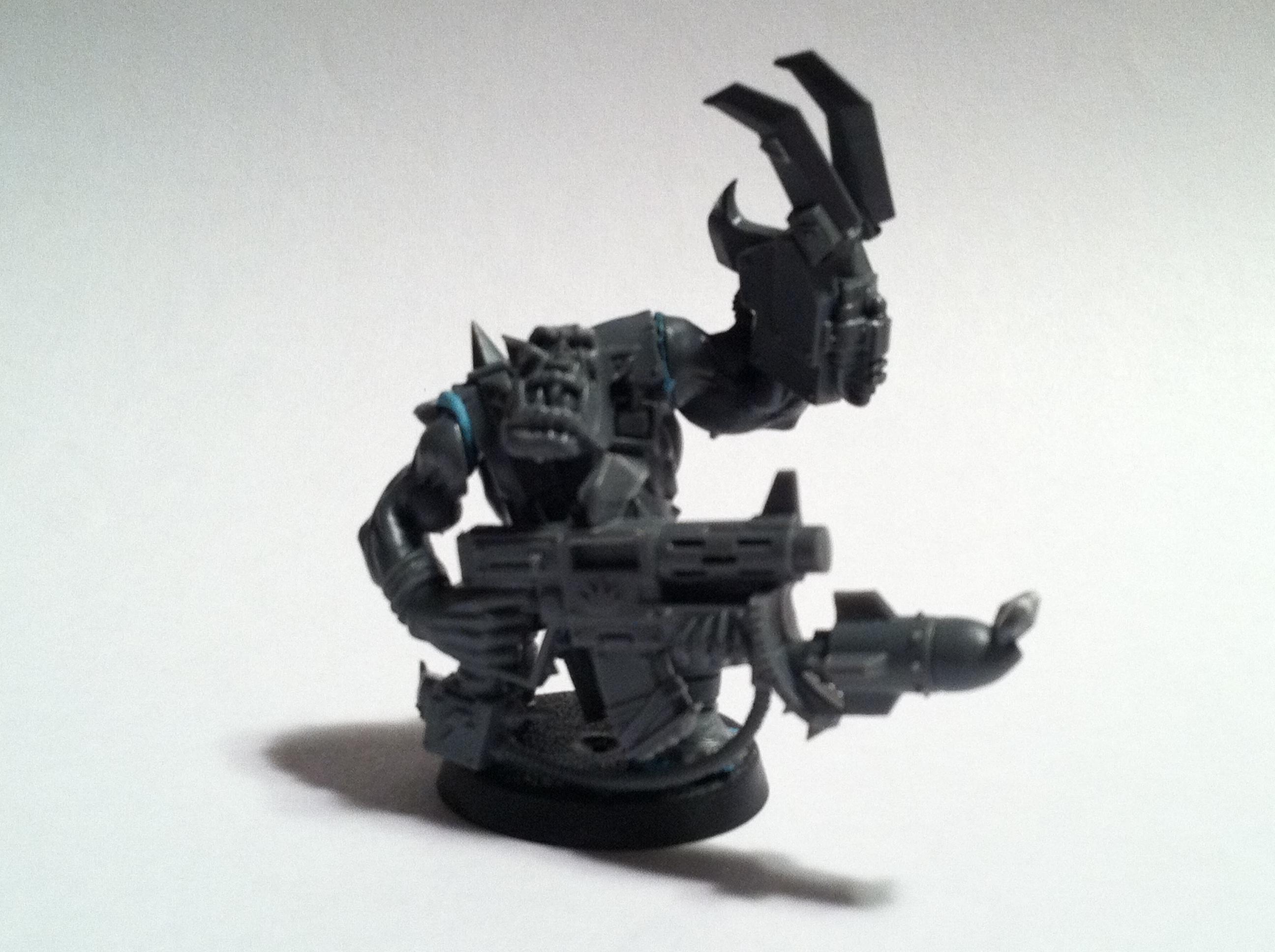 Nob Orks Power Klaw Tankbustas Warhammer 40000 Ork Tankbusta Nob